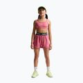 Dětské šortky Nike Pro Fleece Dri-Fit peony/peony/black/white 2