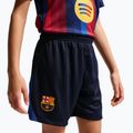 Dětské fotbalové šortky Nike FC Barcelona Dri-Fit Stadium Home blackened blue/mineral yellow