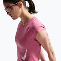 Dámské běžecké tričko Nike Swoosh Run Dri-Fit peony/photon dust/white 5