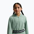 Dětská mikina Nike Pro Fleece Dri-Fit Full-Zip steam/steam/black/white