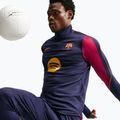 Pánská fotbalová mikina Nike FC Barcelona Strike Soccer Drill Top blackened blue/mineral yellow 5