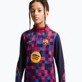 Dětská fotbalová mikina Nike FC Barcelona Dri-Fit Strike Drill Top noble red/noble red/mineral yellow 4