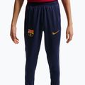 Dětské fotbalové kalhoty Nike FC Barcelona Strike Dri-Fit blackened blue/noble red/yellow 7