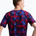 Pánské fotbalové tričko Nike FC Barcelona Dri-Fit Pre-Match noble red/mineral yellow 5