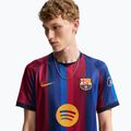 Pánské fotbalové tričko Nike FC Barcelona Dri-Fit Stadium Home deep garnet/blue void/mineral yellow 5