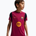 Dětské fotbalové tričko Nike FC Barcelona Strike Dri-Fit noble red/blackened blue 4