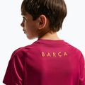 Dětské fotbalové tričko Nike FC Barcelona Strike Dri-Fit noble red/blackened blue 5