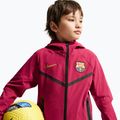 Dětská fotbalová bunda Nike FC Barcelona Tech Full Zip noble red/black/mineral yellow 4