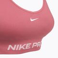 Tréninková podprsenka Nike Pro Seamless Light Support peony/white 3