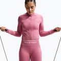 Dámské tréninkové šortky Nike Pro Seamless High Waisted Biker 5" peony/white 4