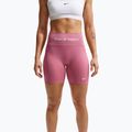 Dámské tréninkové šortky Nike Pro Seamless High Waisted Biker 5" peony/white 5