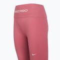 Dámské legíny Nike Pro Seamless pink peony/white 3