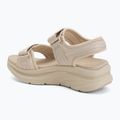 Dámské sandály SKECHERS D'Lux Walker Adored Days beige 3