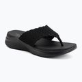 Dámské pantofle SKECHERS Ultra Flex 3.0 Rhythm Waves black