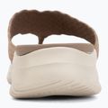 Dámské pantofle SKECHERS Ultra Flex 3.0 Rhythm Waves brown 6