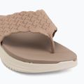 Dámské pantofle SKECHERS Ultra Flex 3.0 Rhythm Waves brown 7