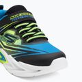 Dětské boty SKECHERS Flex-Glow Ultra black/blue/lime 7