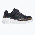 Dětské boty SKECHERS Uno Lite Heart Craze black/multicolor 9