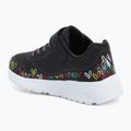 Dětské boty SKECHERS Uno Lite Heart Craze black/multicolor 3