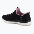 Dámské boty SKECHERS Summits Dream Chaser black/pink 3