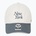 Kšiltovka 47 Brand MLB New York Yankees Foundation Script TT CLEAN UP sandstone 2