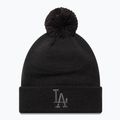 Dámská zimní čepice New Era Metallic Bobble Los Angeles Dodger blacks