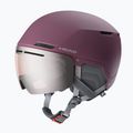 Lyžařská helma HEAD Cinema W S2 dark purple/silver/red