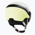 Dětská lyžařská helma HEAD Yuki Visor Jr lime swirl/silver/red 2