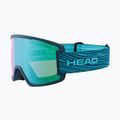 Lyžařské brýle HEAD Contex green/petrol