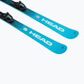 Dětské sjezdové lyže + vázání HEAD WC e.Race Team SW JRS + Jrs 7.5 GW CA blue/white 3