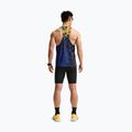Pánské běžecké tričko Nike AeroSwift Dri-Fit ADV Singlet citron pulse/lapis/bright crimson 3