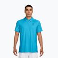 Pánské tenisové polo tričko Nike Court Dri-Fit Advantage baltic blue/black