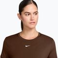 Dámské tričko Nike One Classic Dri-Fit SS cacao wow/white 3