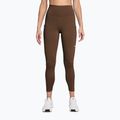 Dámské tréninkové legíny Nike One High-Waisted 7/8 cacao wow/white