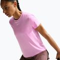 Dámské tréninkové tričko Nike One Classic pink rise/white 5