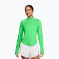 Dámské běžecké Longsleeve Nike Tempo Swoosh Run Dri-Fit 1/4-Zip illusion green/white