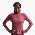 Dámská běžecká mikina Nike Tempo Dri-Fit 1/4 Zip pink smoke 4