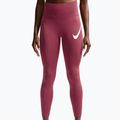 Dámské legíny Nike Tempo Swoosh Run pink smoke/white 5
