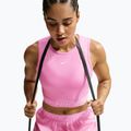 Dámské tričko Nike Pro pink rise/white 4