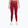 Dámské legíny Nike Pro Seamless tough red/white
