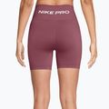 Dámské tréninkové šortky Nike Pro Seamless pink smoke/white 2