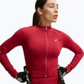 Dámská tréninková mikina Nike Pro Seamless tough red/white