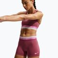 Dámské tréninkové šortky Nike Pro pink smoke/bleached lilac 4