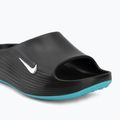 Pánské nazouváky Nike ReactX Rejuven8 black/gamma blue/metallic silver 7