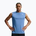 Pánské tréninkové tričko Nike Dri-FIT Sleeveless Training Top indigo storm/white