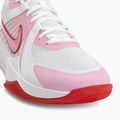 Volejbalové boty Nike Zoom Hyperspeed Court 2 white/pink rise/university red 7