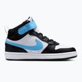 Dětské boty do vody Nike Court Borough Mid 2 white/black/arctic green/football blue