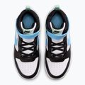 Dětské boty do vody Nike Court Borough Mid 2 white/black/arctic green/football blue 4