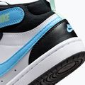 Dětské boty do vody Nike Court Borough Mid 2 white/black/arctic green/football blue 6