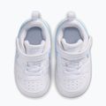 Dětské boty do vody Nike Court Borough Low white/football grey/arctic green 4